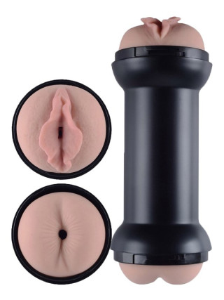 Dvipusis masturbatorius „Training Master Pussy and Anus Stroker“